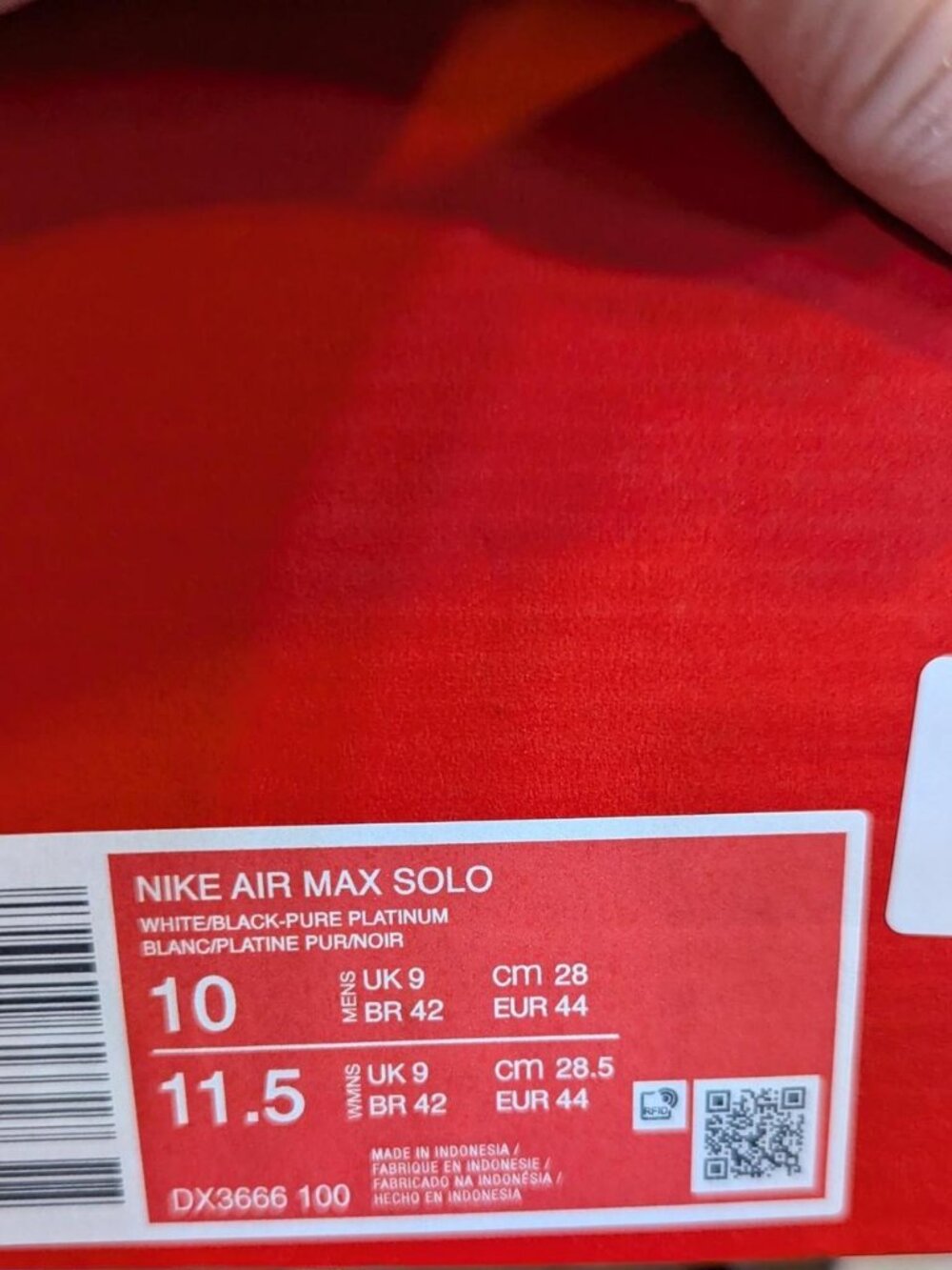 Nike Air Max Solo Navy Men's 10 New in Box